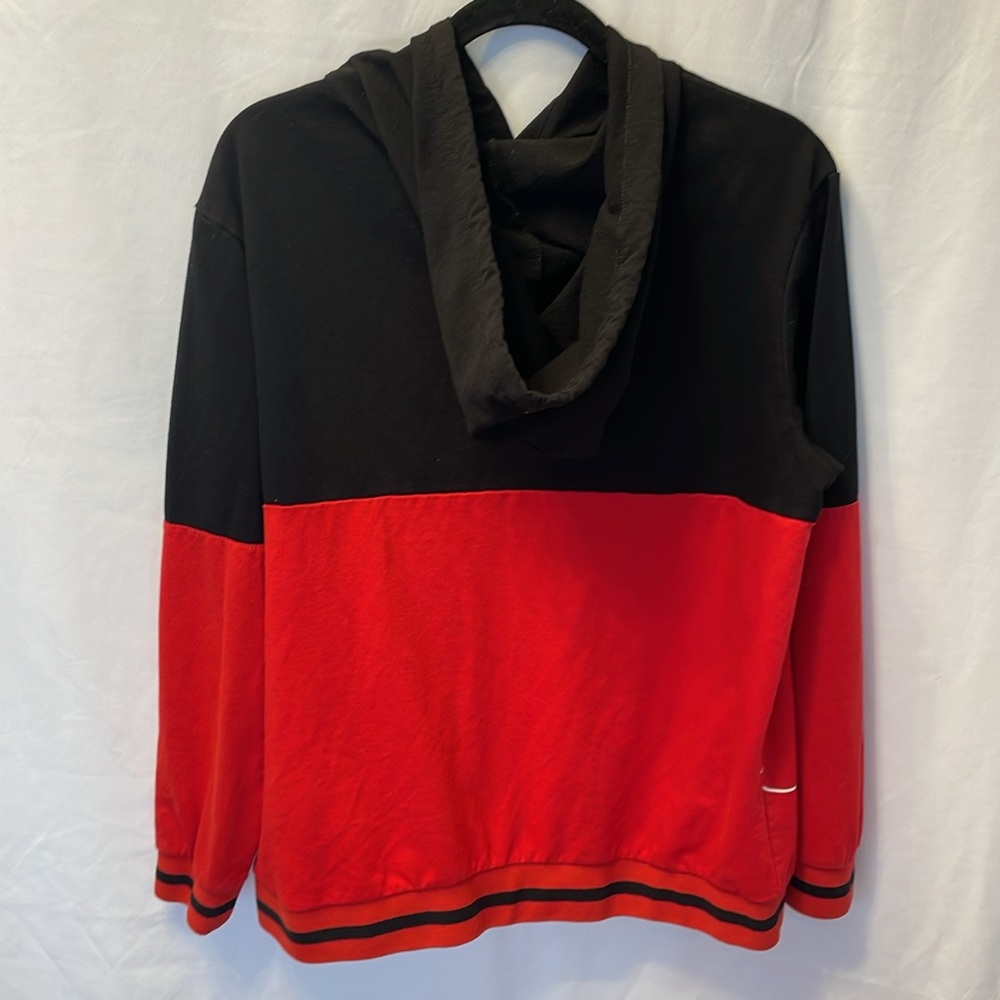 Disney Mickey Mouse Juniors XXL Hoodie Colorblock Jerry Leigh Vacation Cozy Soft - Picture 3 of 6